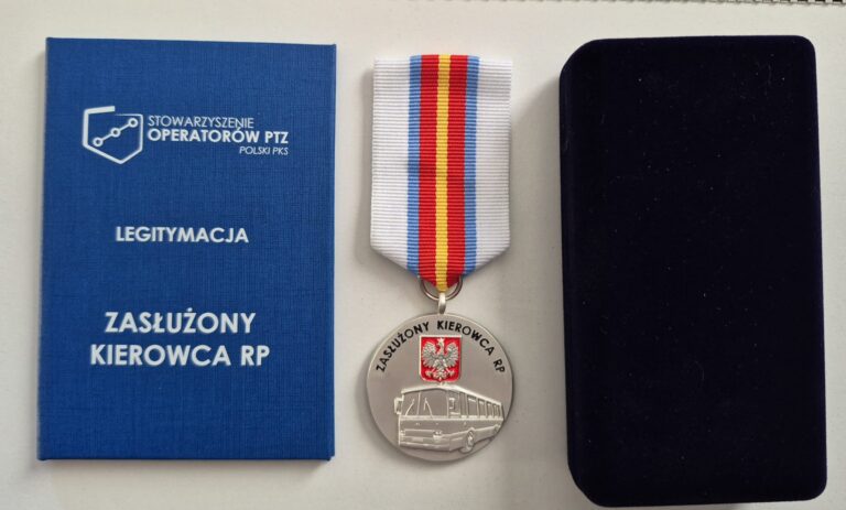 „Zasłużony Kierowca RP” i „Zasłużony dla transportu publicznego RP”. Kapituła przyznała wyróżnienia